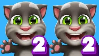 Happy Birthday Panda  Level 135 Vs Level 47 | My Talking tom 2 Vs My Talking Baby Tom