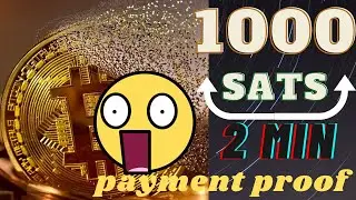 BITCOIN 2020💲 GANHE 1000 SATOSHIS EM 2 MINUTOS 💲