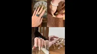 Tapping & Scratching Round The House With Long Natural Nails -ASMR- Soft Spoken - Leather Wood Glass