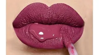 أجمل مكياج شفايف راح تشوفييه بحياتك P5 ♥️ و طرق عمله بالتفاصييل 2018♛