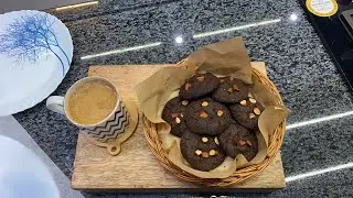 🔴 Live ~ Healthy Almond Chocolate Cookies by Swad Cooking