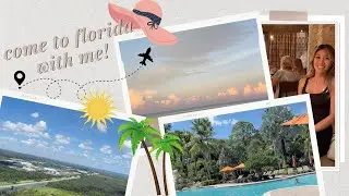 VLOG #6 - Come to Florida with me! | Nadia Ngo