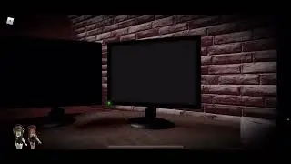 Starring at yourself in the mirror in the dark&hellip; Roblox horror game