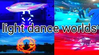 light dance worlds || poi dance world light show || karachi event in pakistan poi pixel light