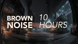 Brown-Leaning Noise for Focus & Sleep &mdash; Deep Masking Ambience (10 hours)