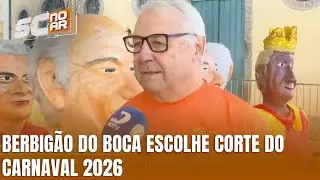 Corte do Berbig&atilde;o do Boca 2026 &eacute; escolhida em Florian&oacute;polis