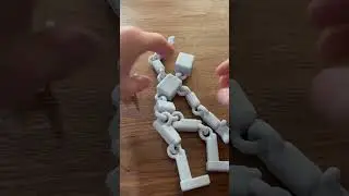I Created a Giant 3D Printed Ragdoll Using Only 3D Printing!