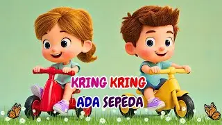 Kring kring Ada Sepeda | Lagu Anak Indonesia populer | Lagu Anak Ceria | Lagu Anak TK PAUD
