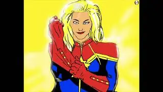 Captain Marvel - Art