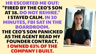 Fired by CEO's Son at 38. Then FBI Read My Founder Contract.