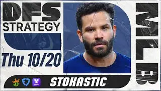 MLB DFS Strategy (Friday 10/21/22) | DraftKings & FanDuel Fantasy Baseball Picks & Lineups