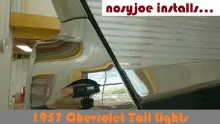 How to Install Tail Lights  |  1957 Chevrolet  |  Rear Bumper