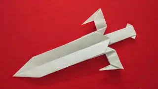 How to make Sword Paper - Origami Sword Easy - Origami Tutorial