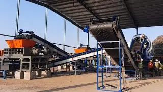 RDF Fluff Recovery, Refuse Derived Fuel, RDF Fluff Sizing, RDF Fluff Cleaning, Waste to RDF