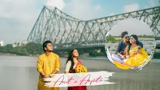 Bengali style Pre-wedding of Arpita & Anit // Kolkata shoot // cinematography by Lens and You