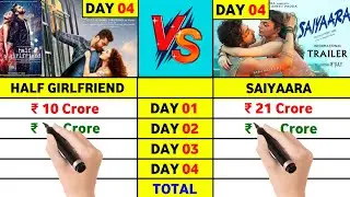 Saiyaara vs Half Girlfriend Box Office Collection Day 4, Saiyaara Total Collection Day 4, Budget