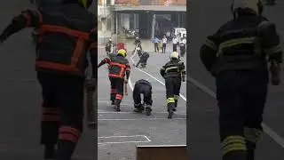 Mumbai Fire Brigade Annual Trailer Pump Drill Fire Women crew.#mumbaifirebrigade