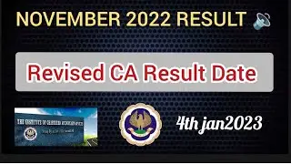 CA results official Date November 2022 Exams | Ca final result date | Ca inter | #caresult #icai