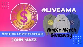 LIVE AMA | Merch Giveaway | AMC | CRYPTO | HIVE-OS