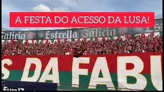 PORTUGUESA DE VOLTA À ELITE PAULISTA! Torcida da Lusa dá show na semifinal da Série A2