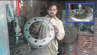 How To Make A Rim Plate For Truck||Manufacturing Techniques