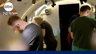 Underground hospital treats wounded Ukrainian soldiers: Exclusive
