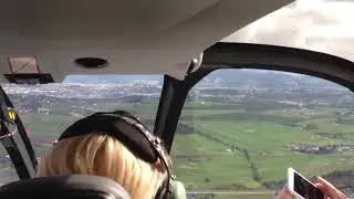 Helicopter flight at Stavanger