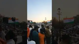 India Pakistan border Wagah Border Punjab | #shorts #viral #WagahBorder #Army #India