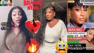 😱EEH🔥 C'EST GATEE ENTRE AYA ROBERT ET MA'A BIO😳DEJA? POURQUOI? SUIVEZ 