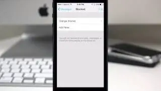 Hands On iOS 7 Messages   Block Contacts And New Design   New Features