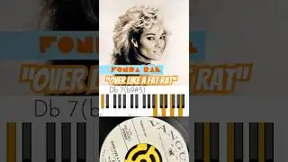 Fonda Rae &ldquo;Over Like A Fat Rat&rdquo; Chords 🔥🎹🔥&nbsp;#musicianparadise