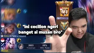 GLOBAL CECILION ORDER MABAR R7 KING EXP | REAKSI R7 MELIHAT MUZAN TOP GLOBAL CECILION | MLBB
