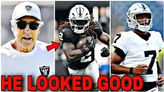 Raiders Offense IMPRESSES in Preseason game vs 49ers