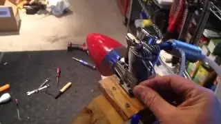 Ed's Saito FS 125 after rebuild
