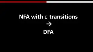 FA with epsilon-transitions شرح