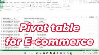 Pivot Table for E-commerce | Amazon, Flipkart Sales Analysis Made Easy