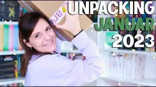 UNPACKING Januar 2023 | ARVELLE UNBOXING | melodyofbooks