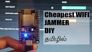 Wifi Jammer how to make - வைஃபை ஜம்மெர் எப்படி செய்வது