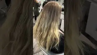 Before and After balayage