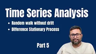 Difference Stationary Process | Random Walk without drift | Indian Economic Services | UGC NET Eco |