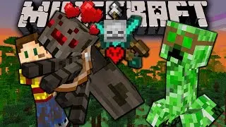 Minecraft: Hardcore Adventure Challenge - Pet Spider Vision - World 2-7 - 1.7.4 & 1.8 Mob News