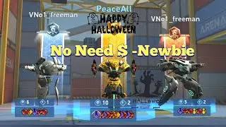 Mech Arena: No Need $ - Newbie maybe win with really easy ? 🤗... Ko cần nạp chỉ cần c&agrave;y như 🐂
