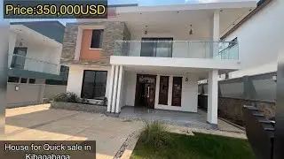 Big and Beautiful House for Quick sale located at Kibagabaga, #kigalirwanda  price:500M Rwf