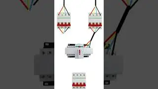 3 Phase Auto Change Over Switch Connection !automatic transfer switch /wiring diagram ats