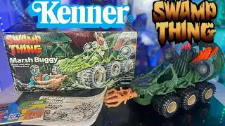 Unboxing the 1990 Kenner Toys Swamp Things Marsh Buggy Vintage vehicle