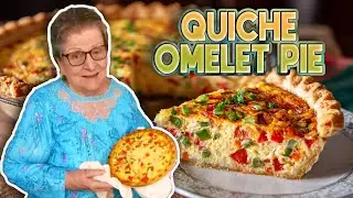 Homemade Quiche Omelette Pie | Easy Recipe to Follow