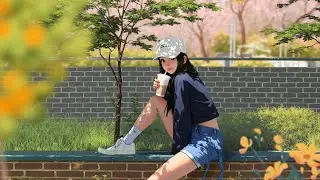 Spring Breeze Lofi 🌸 Cozy Music for Slow Mornings & Fresh Air ~ Lo-Fi Hip Hop Beats