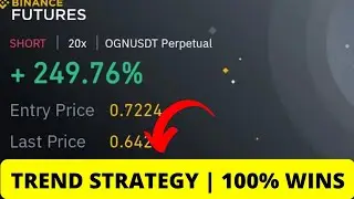 🔥Binance FUTURES Trading Strategy 🔥|NO LOSS |100% win Rate