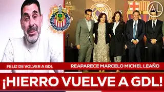 🔥 FERNANDO HIERRO REGRESA a casa de CHIVAS | LEYENDAS de REAL MADRID y BARCELONA en ESTADIO AKRON