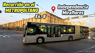 Desde INDEPENDENCIA → MIRAFLORES CON EL METROPOLITANO 🚍 CARLOS IZAGUIRRE → AV BENAVIDES | LIMA 2025